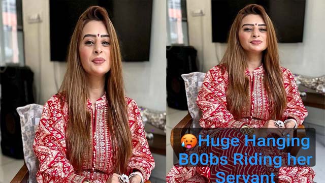 Ankita Most Demanded Exclusive Huge Hanging Boobs Kissing & Riding her Servant 2023 Hindi Uncut Mms Porn
