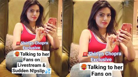 SHERLYN CHOPRA NUDE NIP SLIP LIVE VIDEO latest 2023 Exclusive uncut