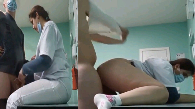 desi sex mms Horny Nurse Fucked by Patients in Clinic Watch Online