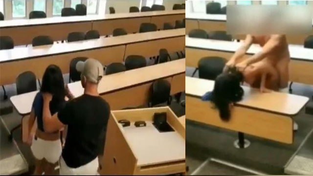 New Viral Security Cam sex mms Professor Fucking Teen Student In Classroom