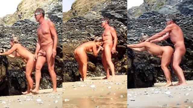 Nude Old Couple Caught Fucking in Goa Beach Watch Online