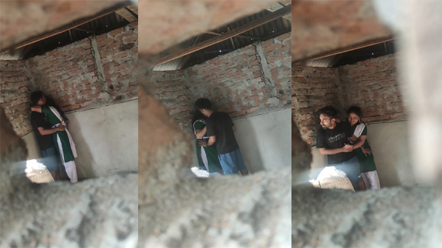 School Couple sex mms In 14th February Spy Cam Romance Kissing Video