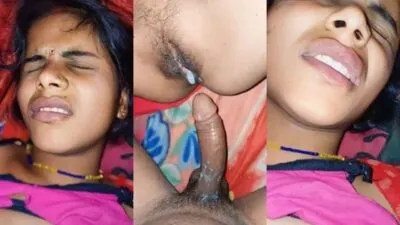 Hindi BF Desi Sex newly married bhabhi first time pussy creampie with devar