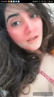 desi49 com Pakistani singer Kkainat Mirza leaked tango live viral mms