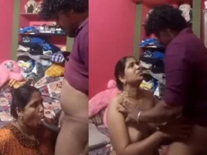 Fsiblog desi mms 2025 mature Tamil mallu aunty blowjob and fucking with son friend