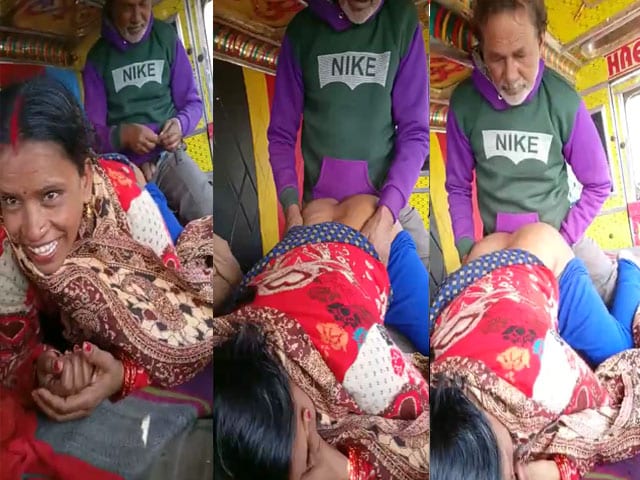 Fsiblog xxx desi viral mms Local village randi bhabhi fucking with old truck driver