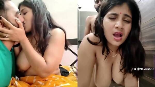 Desitales Indian porn mms Hot Indian bhabhi juicy boobs sucking and pussy fucking on live