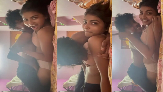 DropMMS Indian MMS Porn Videos Beautiful Sexy Bengali Girl fun With young Lover