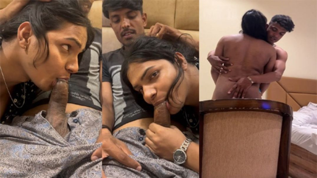 Exclusive Desi Mms porn Sexy Shemale Blowjob Big Dick Gay Boyfriend and Ass Fucking In Hotel
