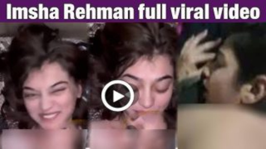 Famous Pakistani TikToker Imsha Rehman viral video Full sex tape