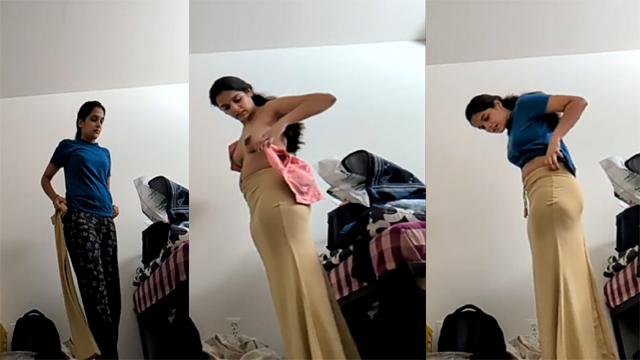 Xnxx sex mms Brother Recorded Her sexy Mallu Sister Dress Change Fixed Cam Record