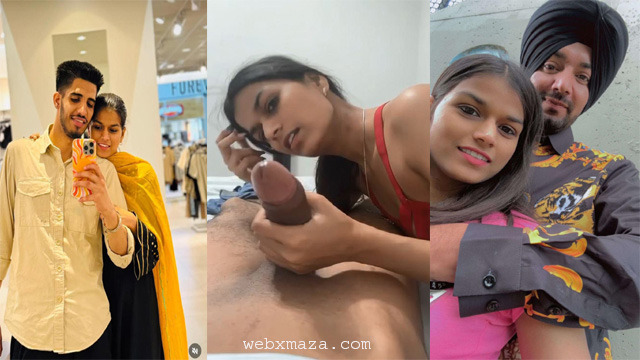 mmsmaza com Punjabi Sexy Babe With Two Boy threesome fucking mms video