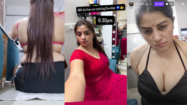 Hubmasa Hot beautiful Insta Exclusive Vandana Pathak Nude Contents Live New mms