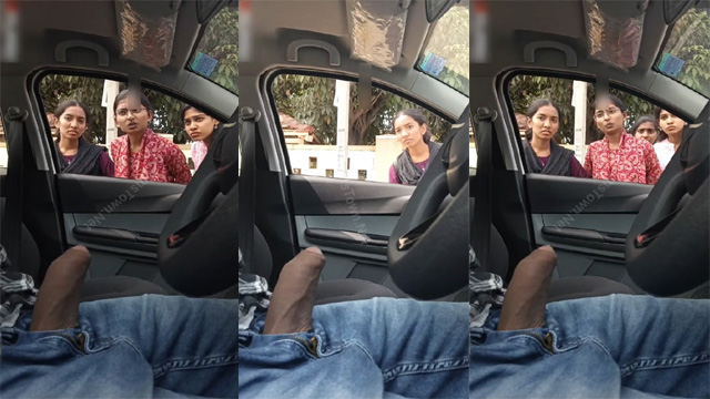 Kamababa viral mms Daring Guy Flash Dick Infront Of College Girls Inside Car Part 2