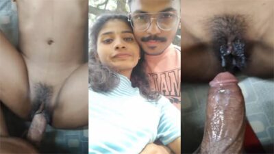 Tamil desi Young Couple Outdoor Celebration of Valentines day in Different Possition mms