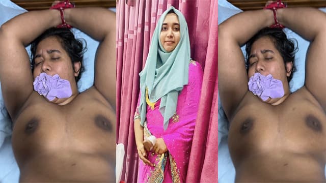 Desi Chubby Hijabi Bhabhi Bondage Hand Fucking Viral mms