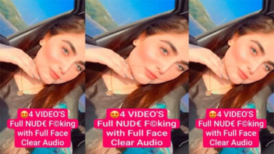 Famous sexy Pakistani Tiktoker and Fitness Model Leaked Viral mms with Full Face