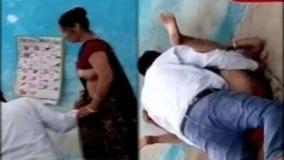 High School teachers fucking in the classroom mms captured by student Free Desi Porn mms