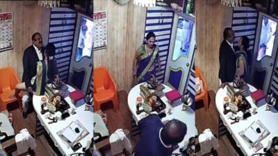 Tamil Famous Astrologer Seduce Bhabhi for Sex in Office CCTV porn Mms Video Part 3