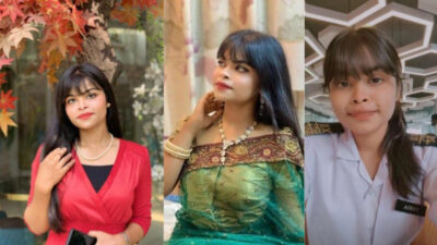 Bengali company secretary babe nude dancing showing boobs on VC