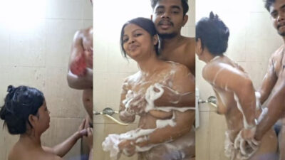 Desi Bihari Couple Blowjob Fucking in Bathroom XXX mms