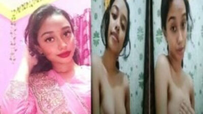Cigarette Smoking Bangla College Girl Nude Masturbating in Bathroom