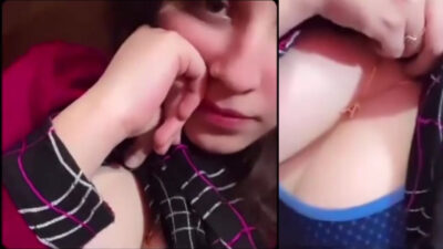 Free Desi Mms Sexy Horny Bhabhi Squeezing Tits and Teasing videos