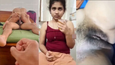 Desi sex mms Horny GF Drinking Pee and Eating Pussy Threesome Fuck