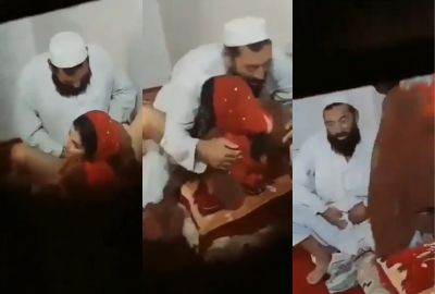 Pakistani Desi sex MMS Maulana Enjoy Halala with his Friend’s Hot Wife