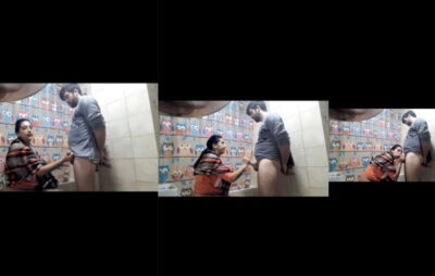 Mature Desi Bhabhi Secretly Sucking Cock of his Dewar in Bathroom porn Mms