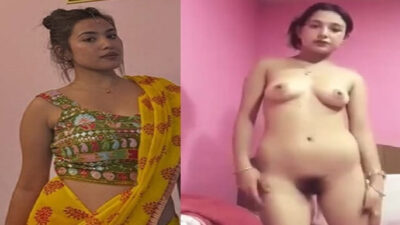 Assamese Teen girl Hairy pussy expose her full nude body on camera