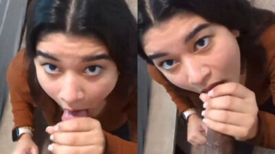Teen Nepali Gen Z Girl Giving Blowjob on BF dick