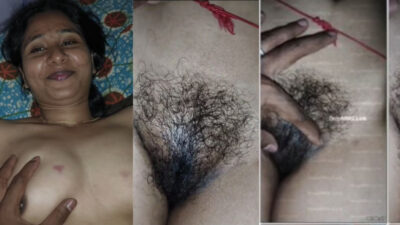 Beautiful Tamil Virgin Young Girl Hairy Pussy Fingered and Riding Dick