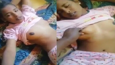 Bengali Muslim School Girl Boob Pressing and Handjob Brother Cock