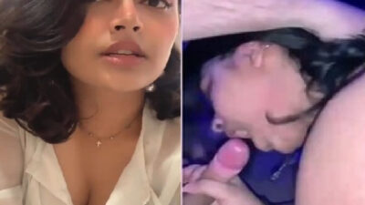 Beautiful Indian Gf Blowjob to Bf cock Desi Porn mms