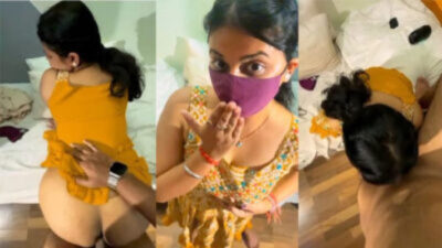 Beautiful Mask Girl Hard Anal Sex by BF Mms 2026