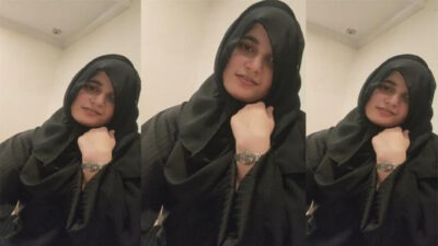 Beauty Punjabi Muslim Wife Blowjob Her Abbu in Hijab Mms video