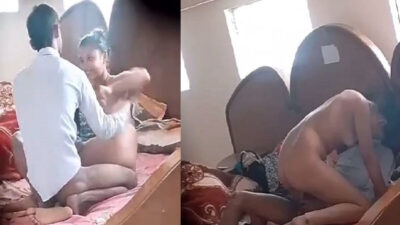 College Couple Fucking in Oyo Hotel Secretly Recorded Mms videos By Owner