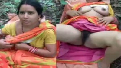 Desi village Bhabhi outdoor sex affair in jungle viral video