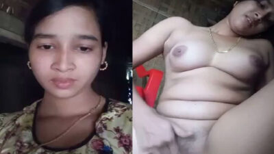 Horny Jaipur Teen Girl Fingering Pussy for Boyfriend on VC mms