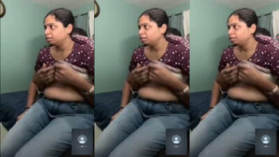 Mallu Wife Fucking With Boyfriend Showing To Husband On VC