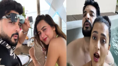 Tejaswi Karan Viral Pool Cozy Moments mms 2026