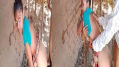 Young desi village Bhabhi fuck with stranger for money