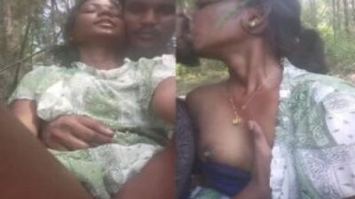 Young Tamil girl enjoy outdoor fingering pussy by stranger porn