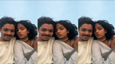 Tamil Beautiful Young Girl Blowjob & Fucking with Big Dick of BF