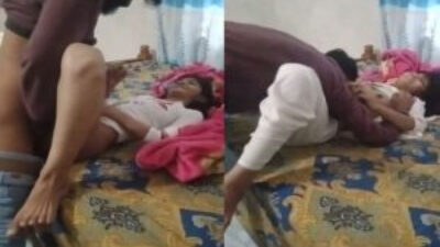 Desi Muslim Brother licking pussy and fucking incest sex with cousin sister