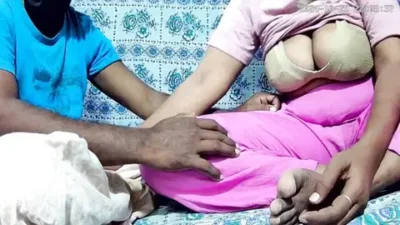 Bangladeshi Boudi sex with Old Neighbour in her cottage
