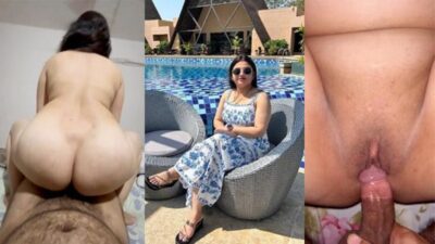 Bhojpuri Big Ass Dusky Bhabhi Doggy Style Fucking with Loud Moaning