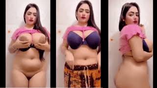 Unsatisfied Delhi Bhabhi Records Nude Masturbation At Night for EX