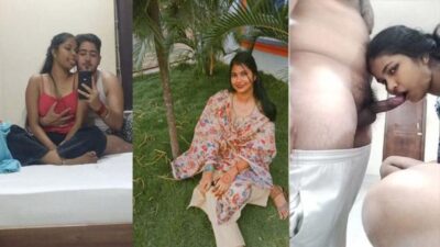 Indian desi Degree Holder girl sucking dick and fucked with Manager in Oyo